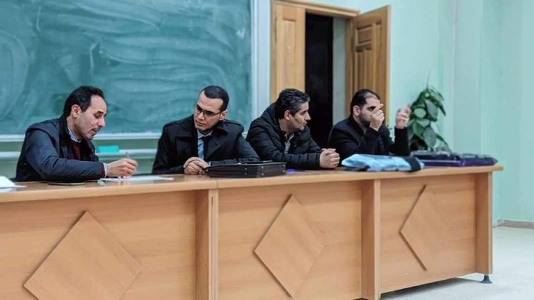تحضيرات المسابقة الوطنية “محامي المستقبل”