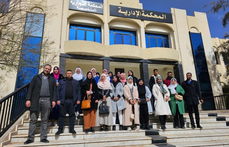 خرجة ميدانية بالمحكمة الادارية تلمسان