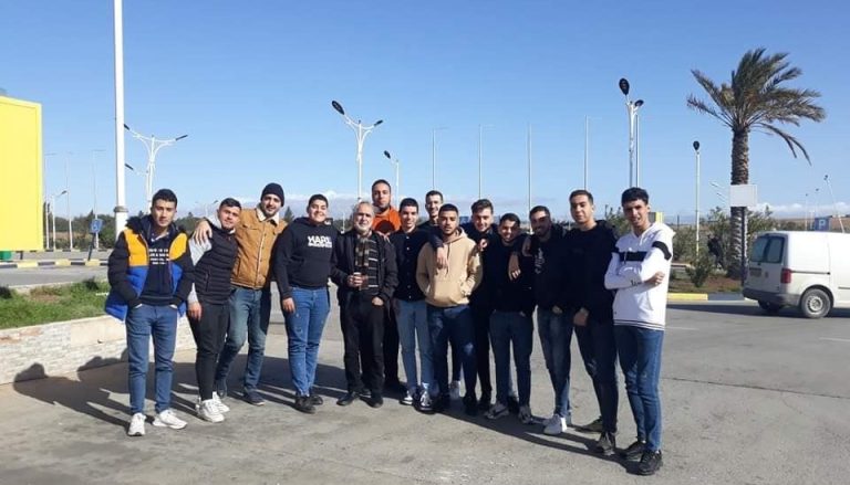 زيارة علمية إلى موقع بناء المسبح شبه الأولمبي بسيدي بلعباس