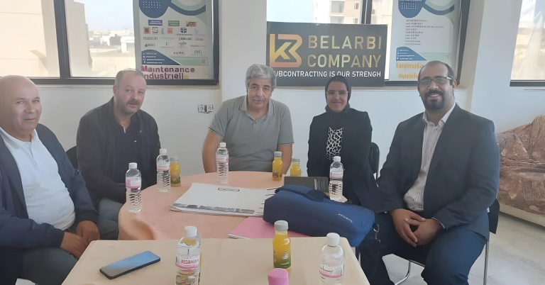 زيارة إلى مقر شركة بلعربي ‘BELARBI COMPANY’ من أجل مناقشة إبرام اتفاقية تعاون