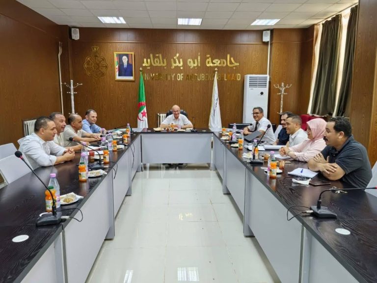 اجتماع تنسيقي بين مدراء مؤسسات التعليم العالي للمدينة الجامعية تلمسان