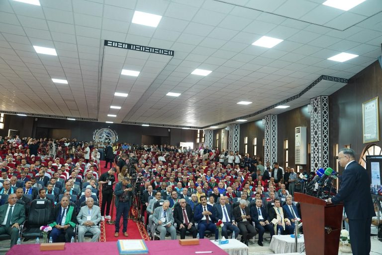 جانب من مراسم الافتتاح الرسمي للسنة الجامعية 2026/2025