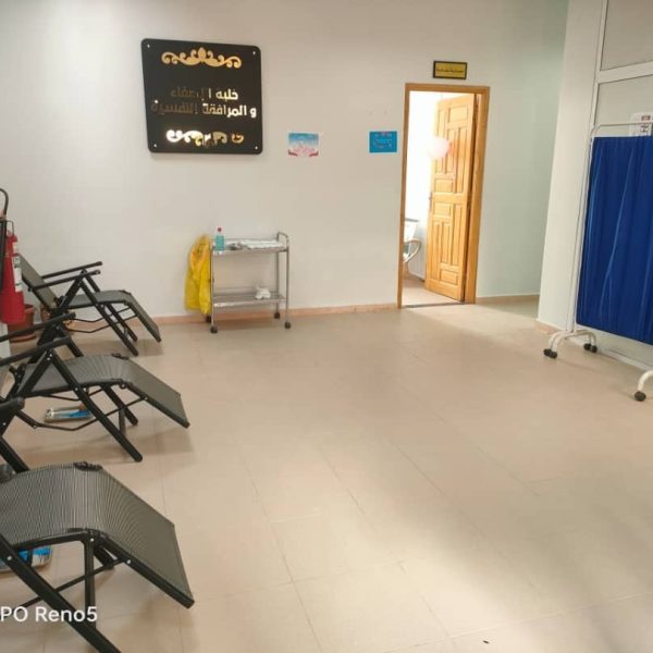 في إطار العمل الإنساني_حملة للتبرع بالدم بالمركز الجامعي مغنية13