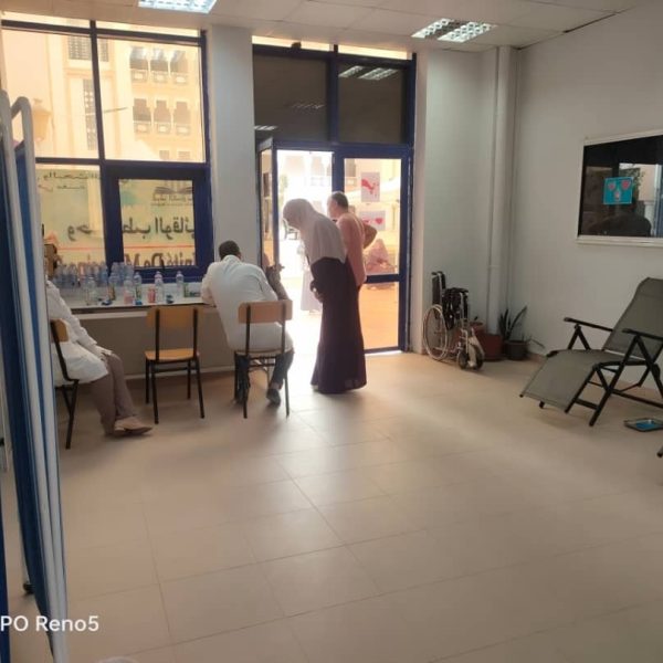 في إطار العمل الإنساني_حملة للتبرع بالدم بالمركز الجامعي مغنية14