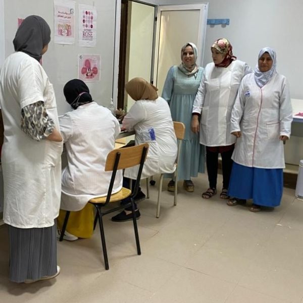 اليوم التحسيسي في إطار فعاليات أكتوبر الوردي1