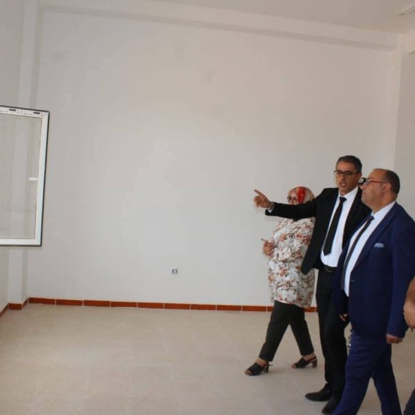 المدير العام للديوان الوطني للخدمات الجامعية في زيارة تفقدية للإقامات الجامعية مغنية11