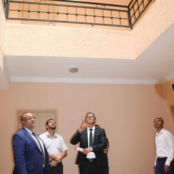 المدير العام للديوان الوطني للخدمات الجامعية في زيارة تفقدية للإقامات الجامعية مغنية13