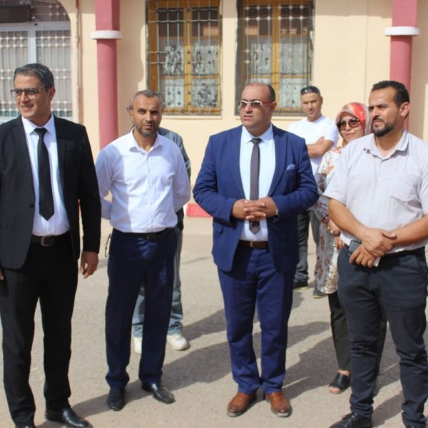 المدير العام للديوان الوطني للخدمات الجامعية في زيارة تفقدية للإقامات الجامعية مغنية8