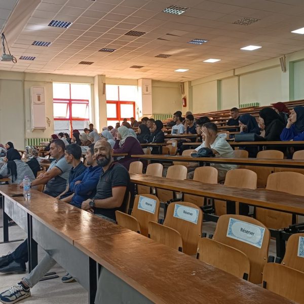 ورشة ترحيبية لطلبة السنة الأولى جذع مشترك علوم وتكنولوجيا5