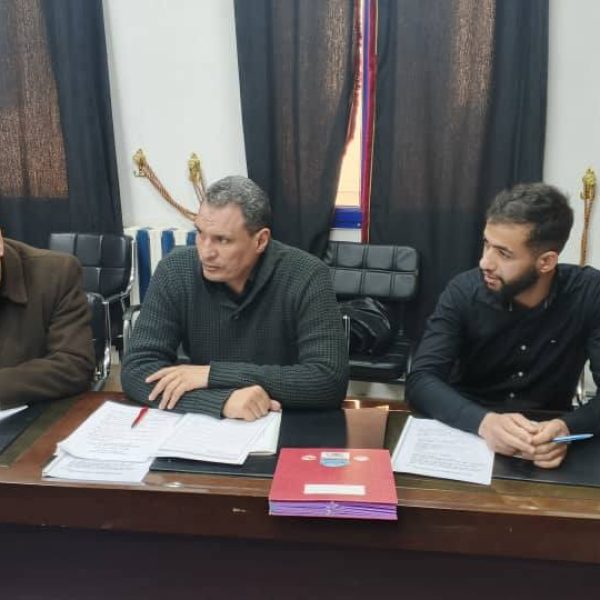 اجتماع تقييمي لمتابعة سير أعمال3