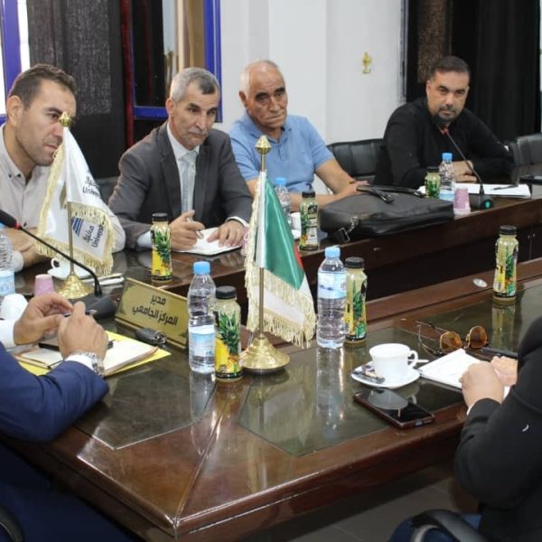 جلسة عمل بالمركز الجامعي مغنية لتعزيز الحوار مع الشركاء الاجتماعيين6