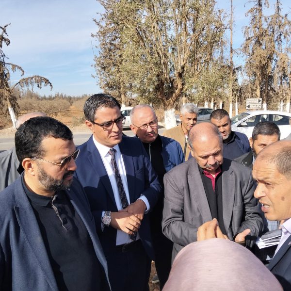 انطلاق مشروع توسعة المركز الجامعي مغنية 5