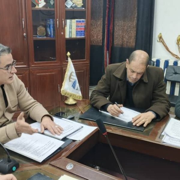 اجتماع تقييمي لمتابعة سير أعمال1