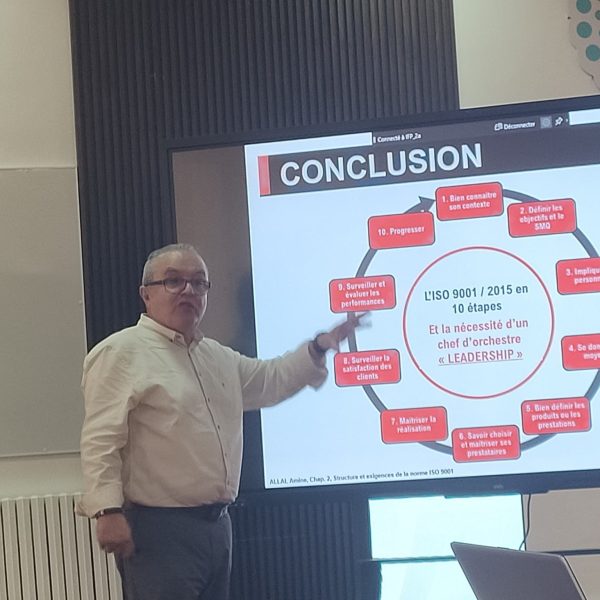 اختتام الدورة التكوينية الأولى حول إدارة الجودة وفقًا لمعيار ISO_1