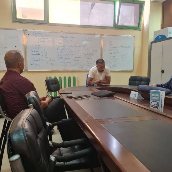 الدورات التكوينية في اللغة الإنجليزية بالمركز الجامعي مغنية لفائدة الأساتذة9