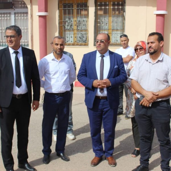 المدير العام للديوان الوطني للخدمات الجامعية في زيارة تفقدية للإقامات الجامعية مغنية8