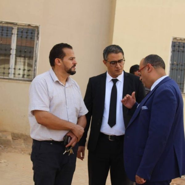 المدير العام للديوان الوطني للخدمات الجامعية في زيارة تفقدية للإقامات الجامعية مغنية9