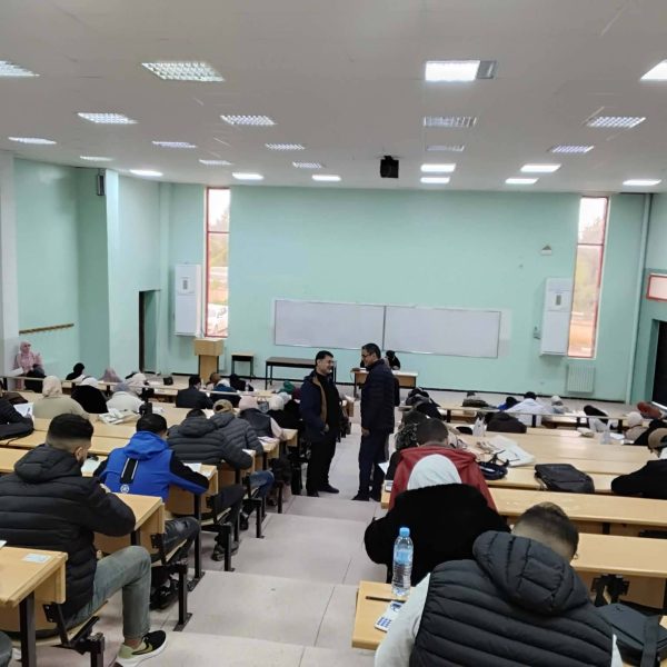 انطلاقة منظمة لامتحانات السداسي الأول14