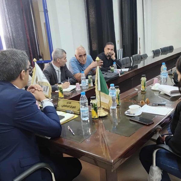 جلسة عمل بالمركز الجامعي مغنية لتعزيز الحوار مع الشركاء الاجتماعيين10