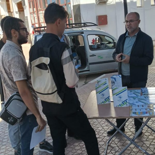 حملة إعلامية للضمان الاجتماعي بالمركز الجامعي مغنية حول الحقوق والواجبات4