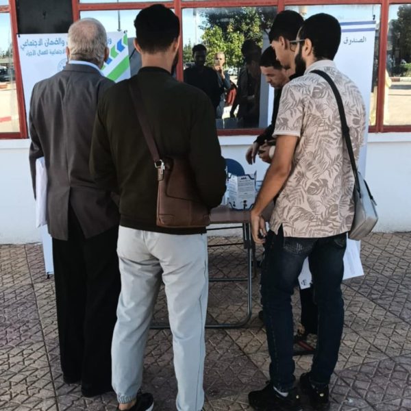 حملة إعلامية للضمان الاجتماعي بالمركز الجامعي مغنية حول الحقوق والواجبات7