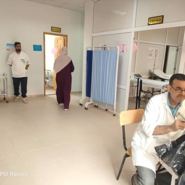 في إطار العمل الإنساني_حملة للتبرع بالدم بالمركز الجامعي مغنية15