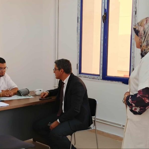 في إطار العمل الإنساني_حملة للتبرع بالدم بالمركز الجامعي مغنية6